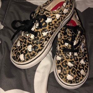 Hello kitty toddler girl vans